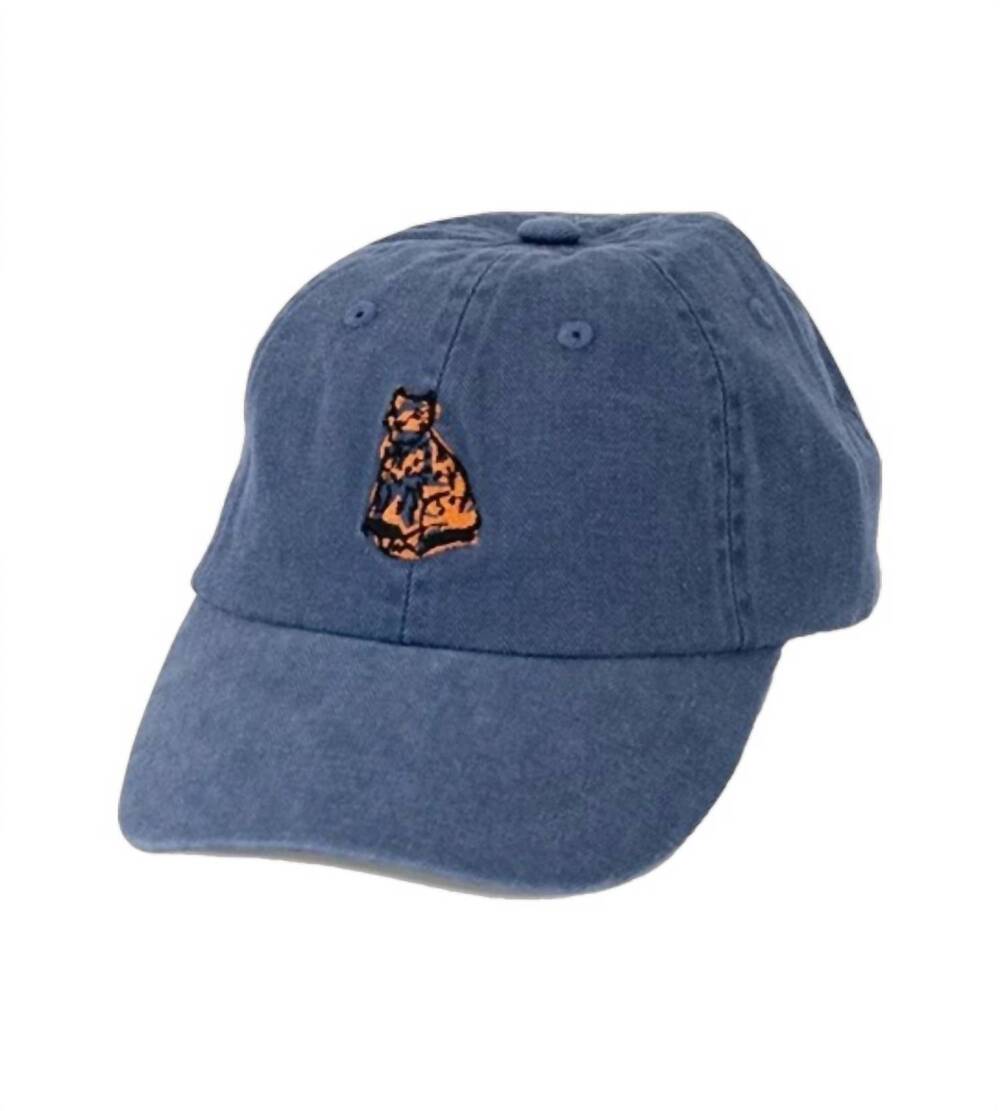 NEW FOLK men's goss brothers jungle cat cap in blue